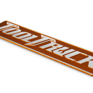 ToolTruck Branding Badge Flaming Orange