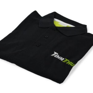 ToolTruck Polo Shirt Black & Green - M
