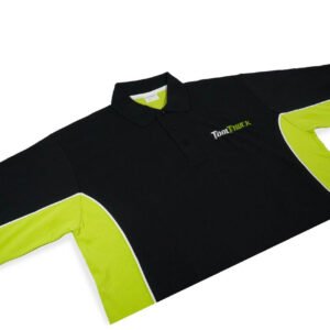 ToolTruck Polo Shirt Black & Green - XL