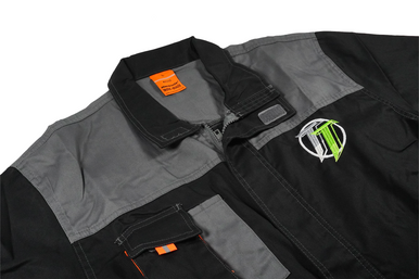 ToolTruck Lite Coverall Black/Grey - XL - Image 8