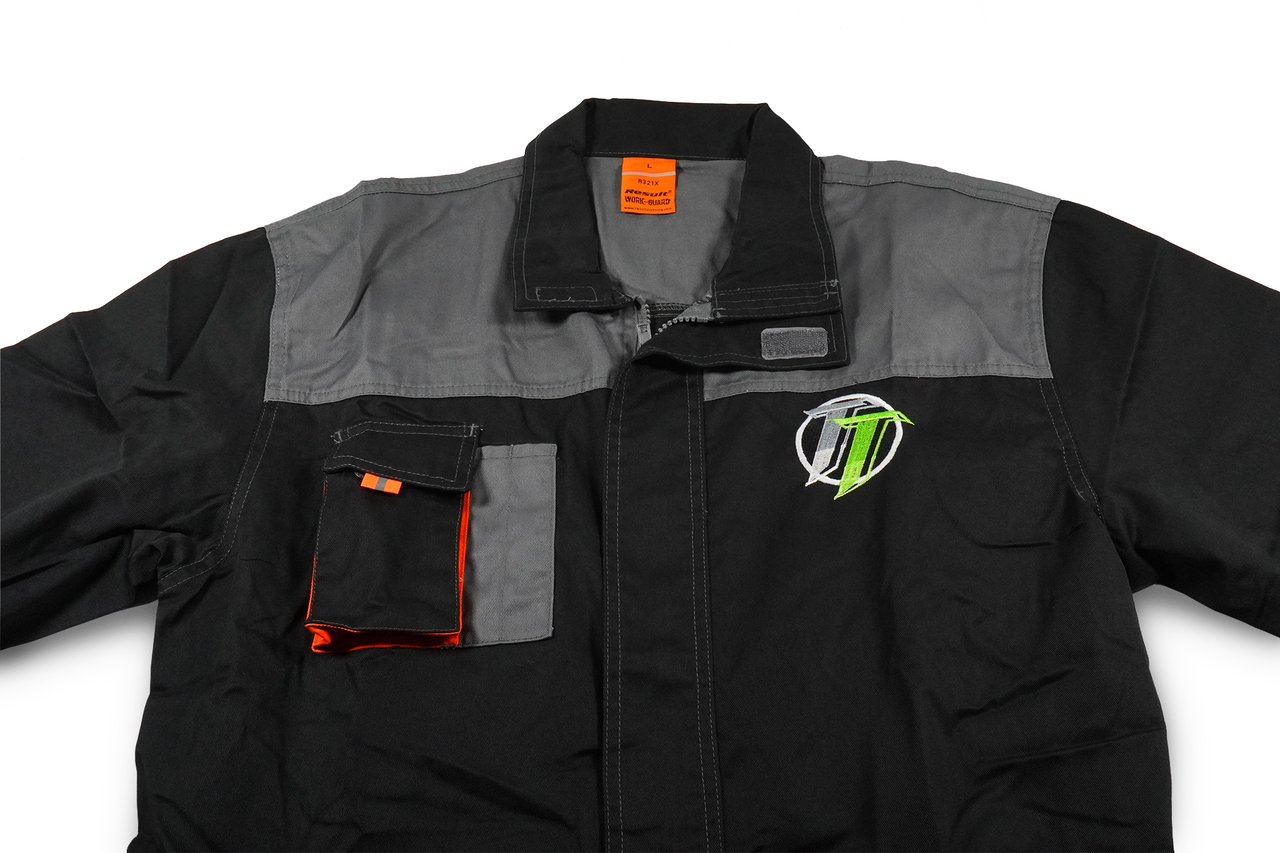 ToolTruck Lite Coverall Black/Grey - XL - Image 3