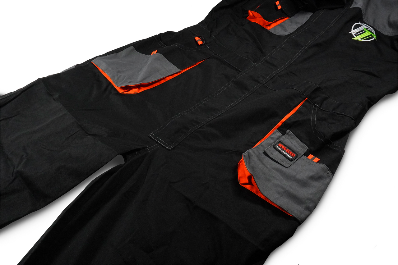 ToolTruck Lite Coverall Black/Grey - XXL - Image 3