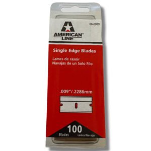 American Line 100pc Single Edge Scraper Blade Set